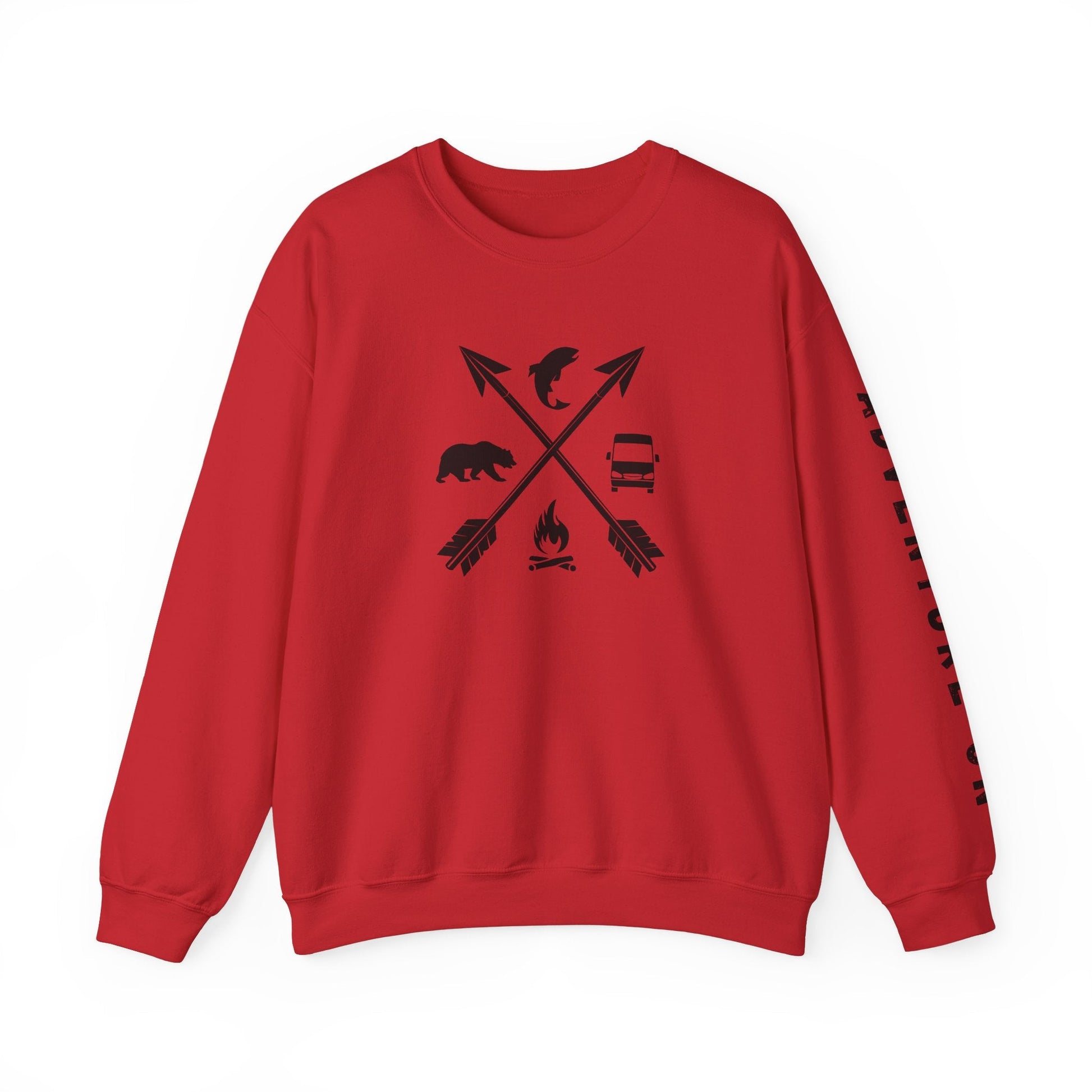 Adventure On Campervan Sweatshirt - Sew Cush
