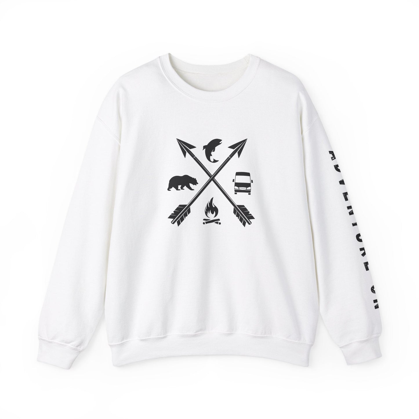 Adventure On Campervan Sweatshirt - Sew Cush