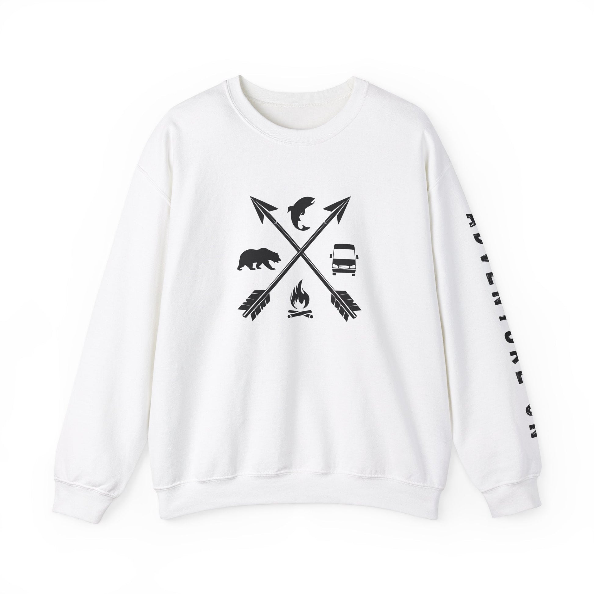Adventure On Campervan Sweatshirt - Sew Cush