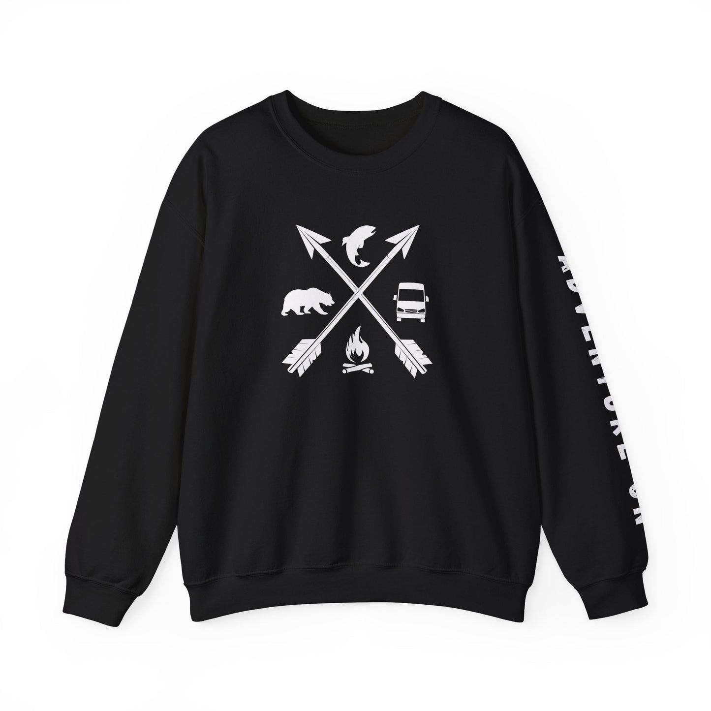Adventure On Campervan Sweatshirt - Sew Cush