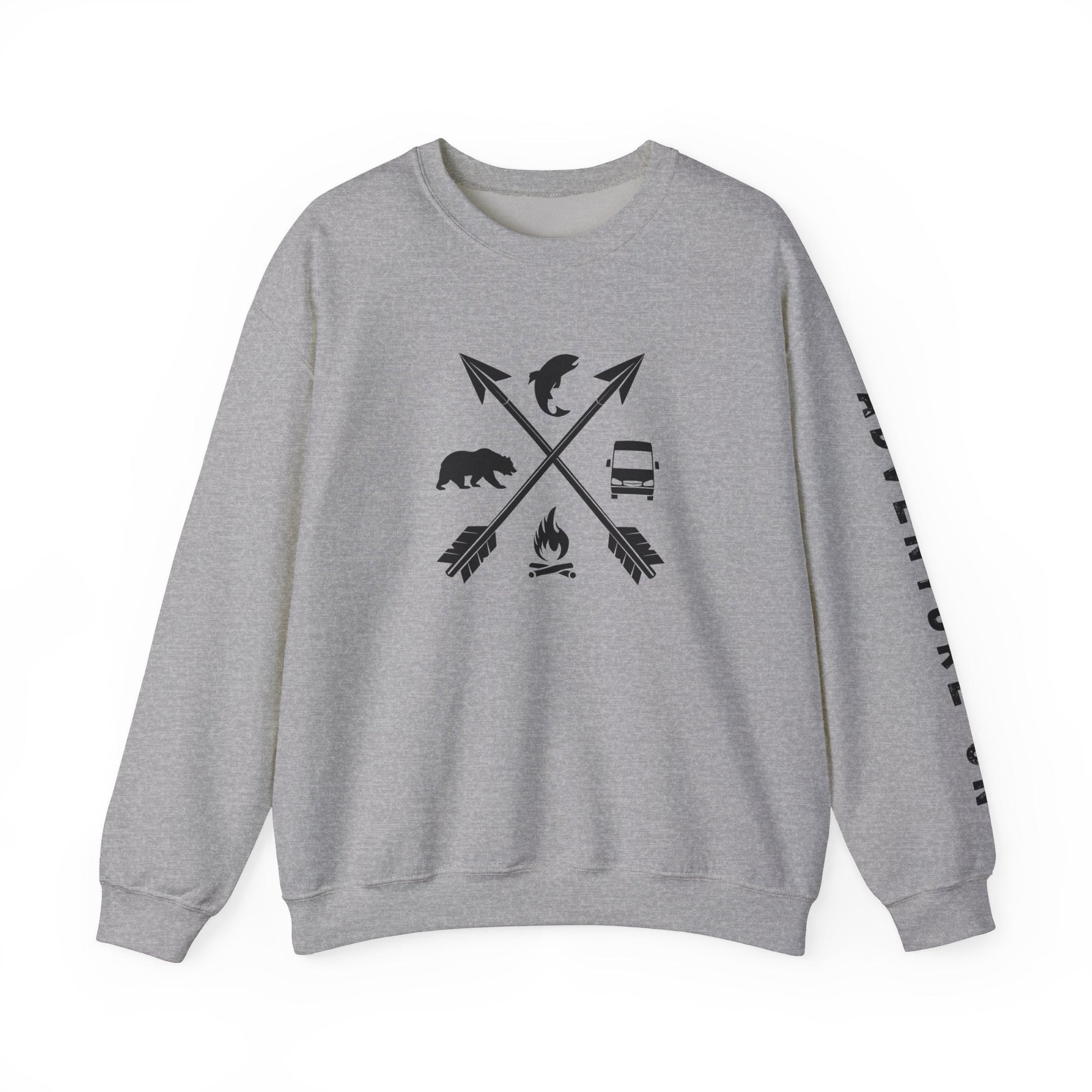 Adventure On Campervan Sweatshirt - Sew Cush