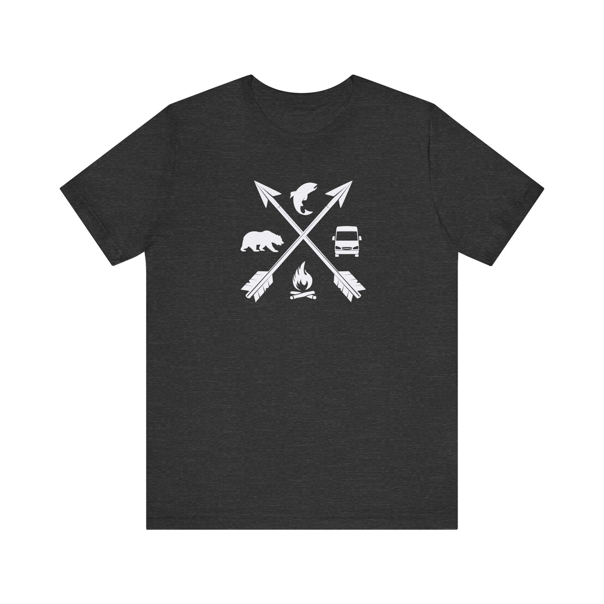 Adventure On Campervan T Shirt - Sew Cush