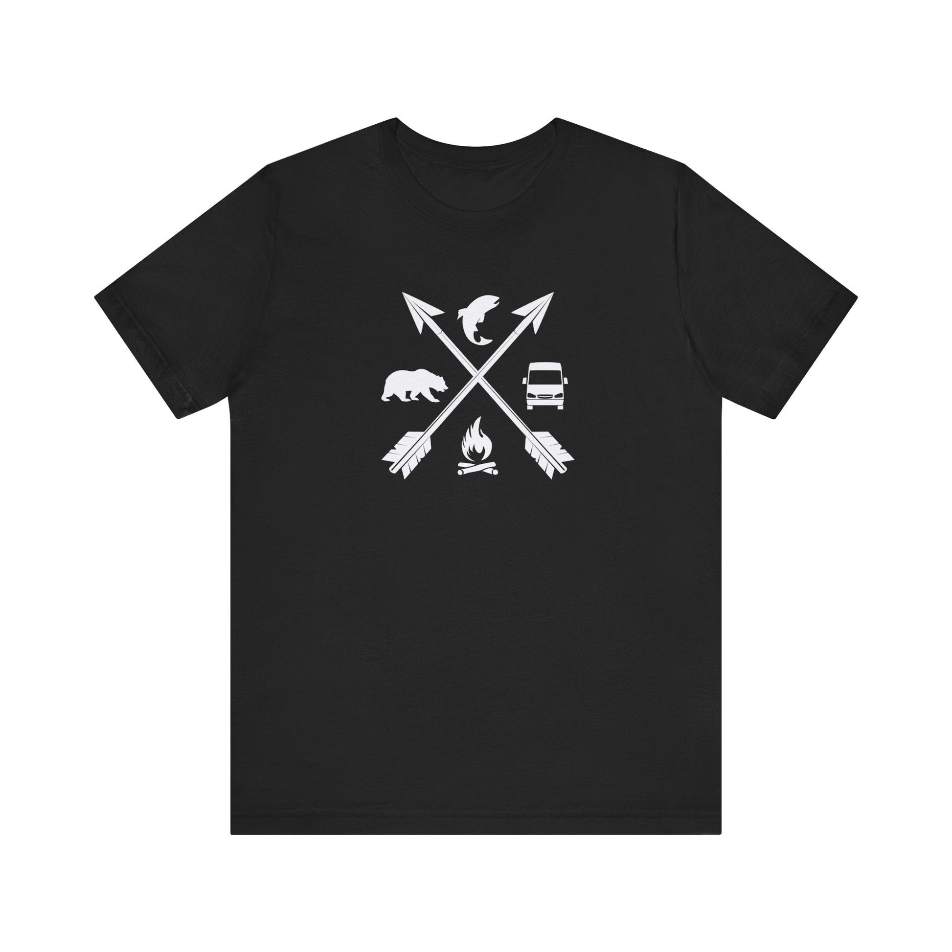 Adventure On Campervan T Shirt - Sew Cush