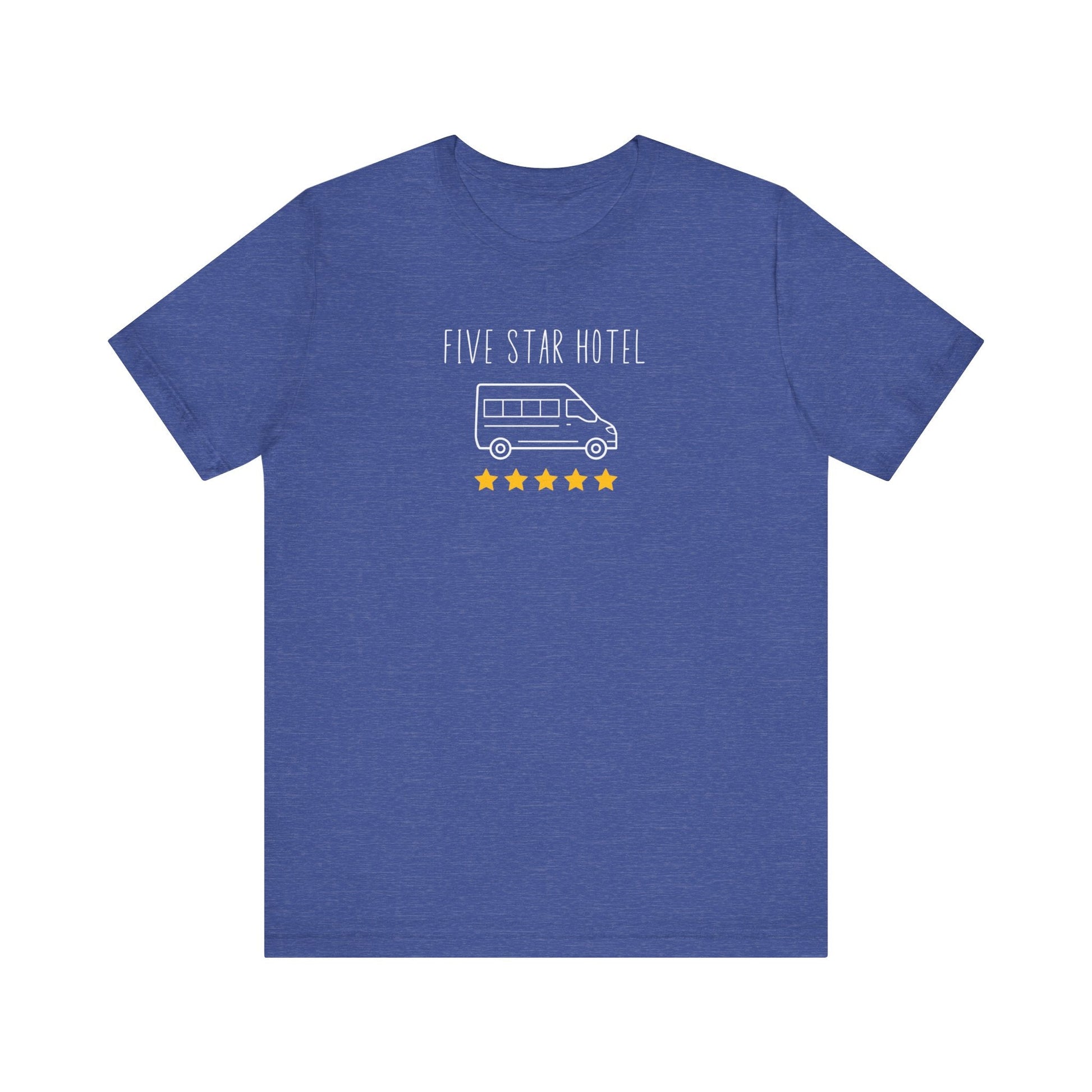 Five Star Hotel Camper Van T Shirt - Sew Cush