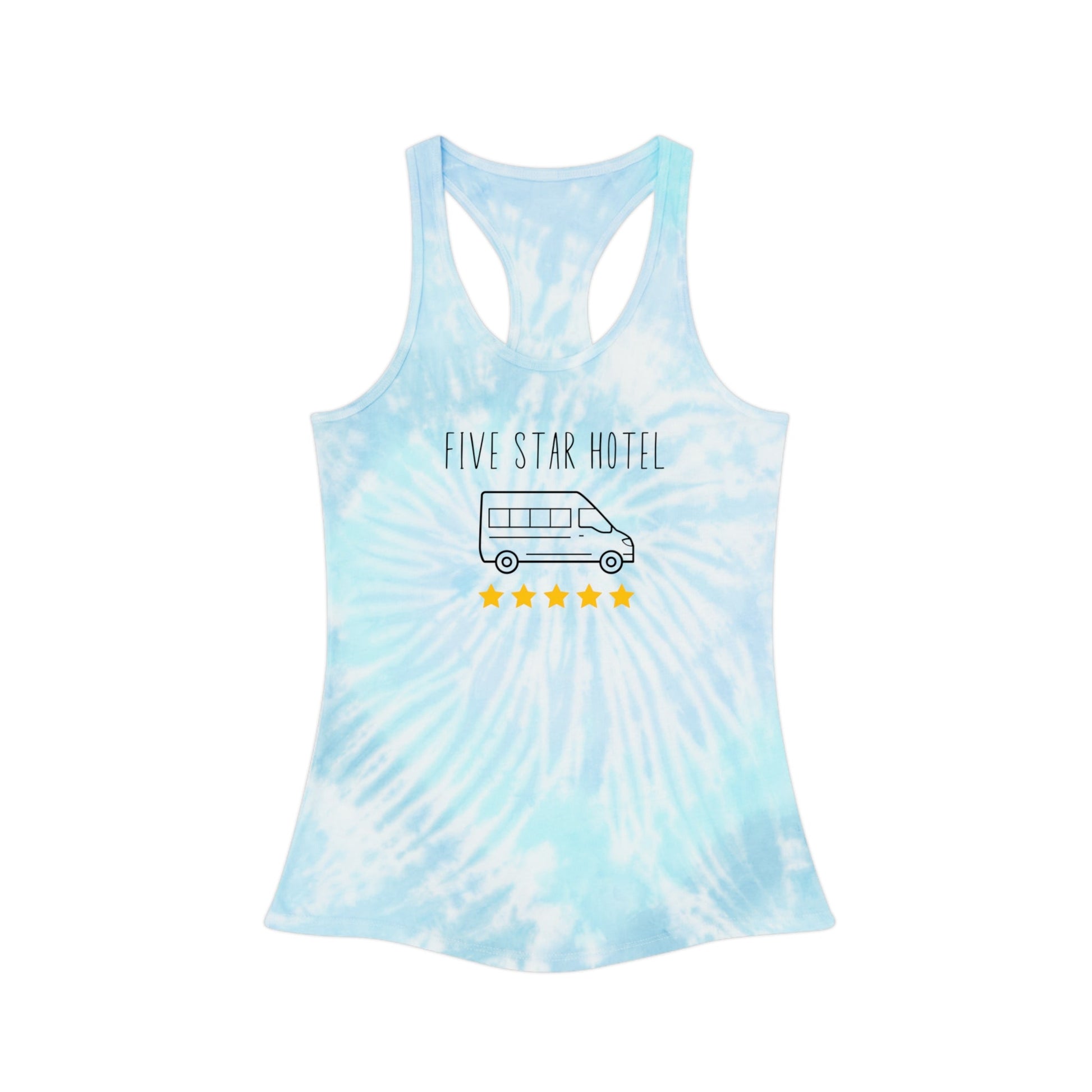 Five Star Hotel Tie - Dye Tank Top - Sew Cush