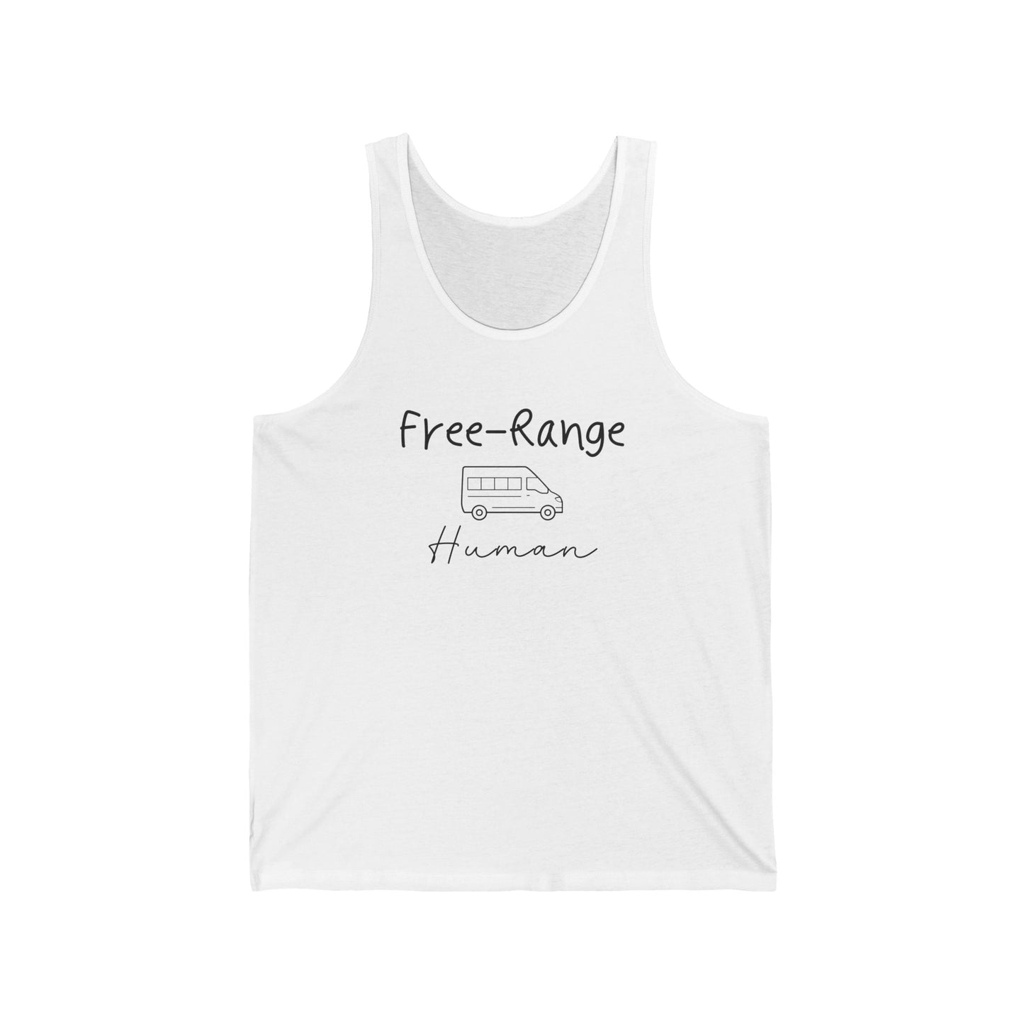 Free Range Human Tank Top - Sew Cush