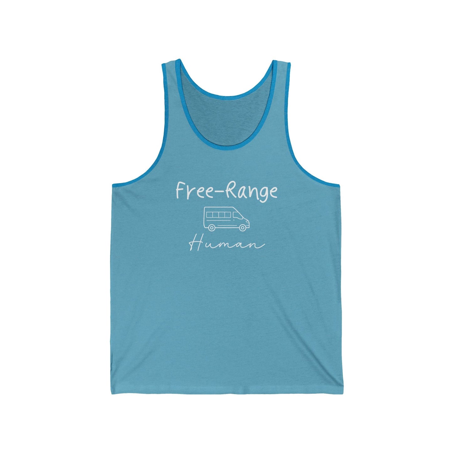 Free Range Human Tank Top - Sew Cush
