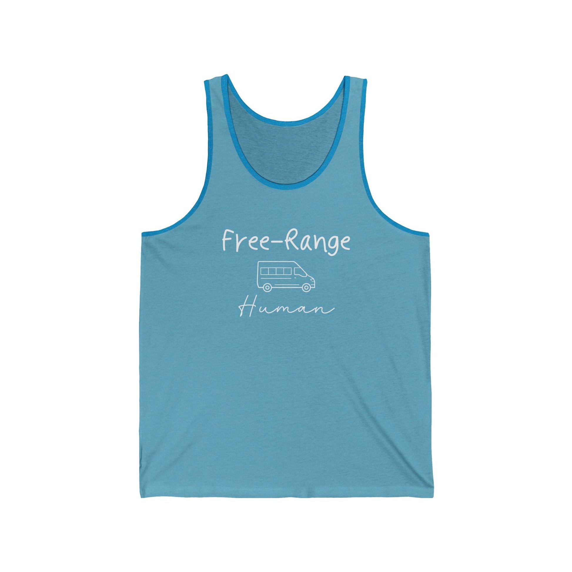 Free Range Human Tank Top - Sew Cush