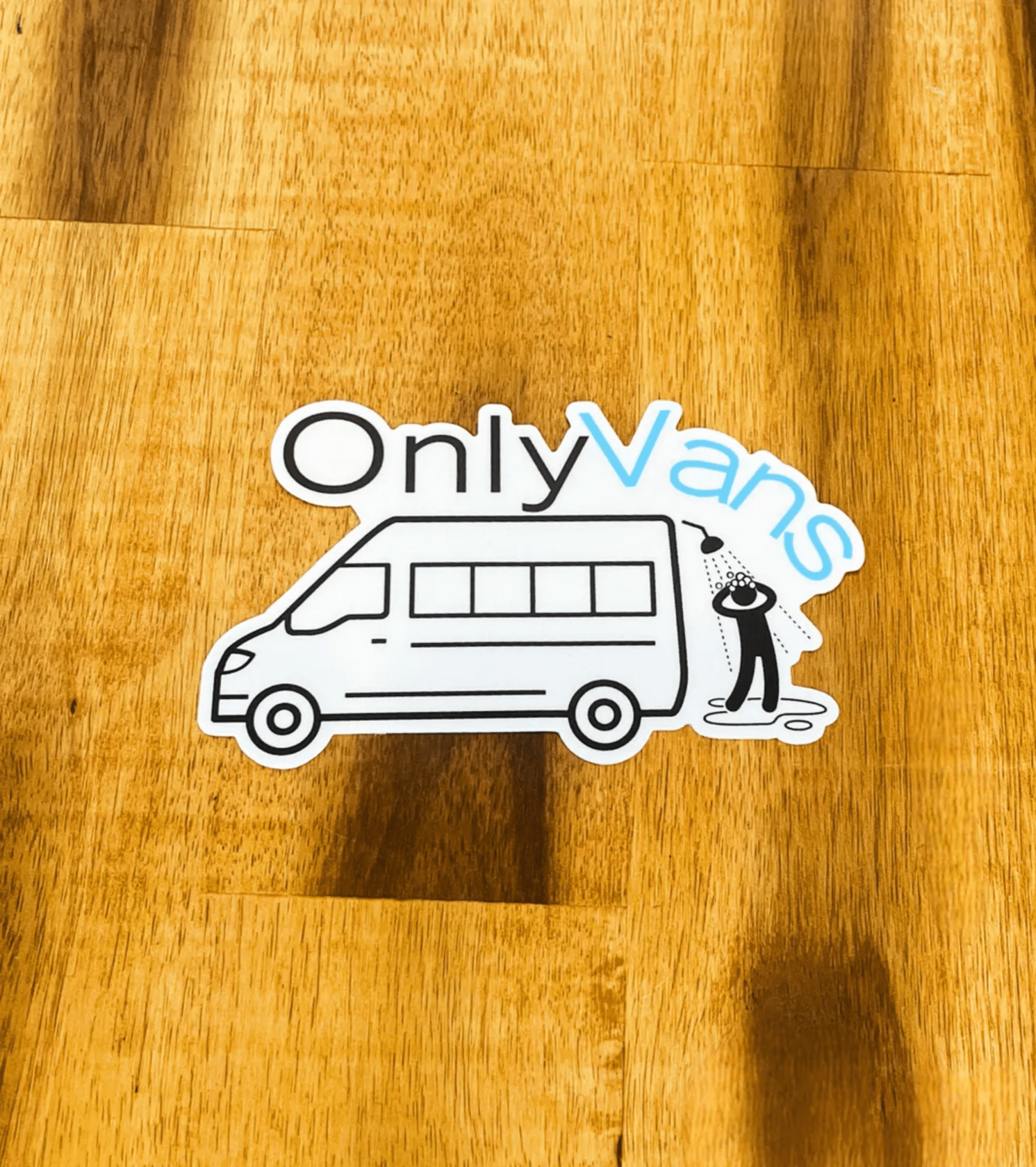 OnlyVans Sticker - Sew Cush
