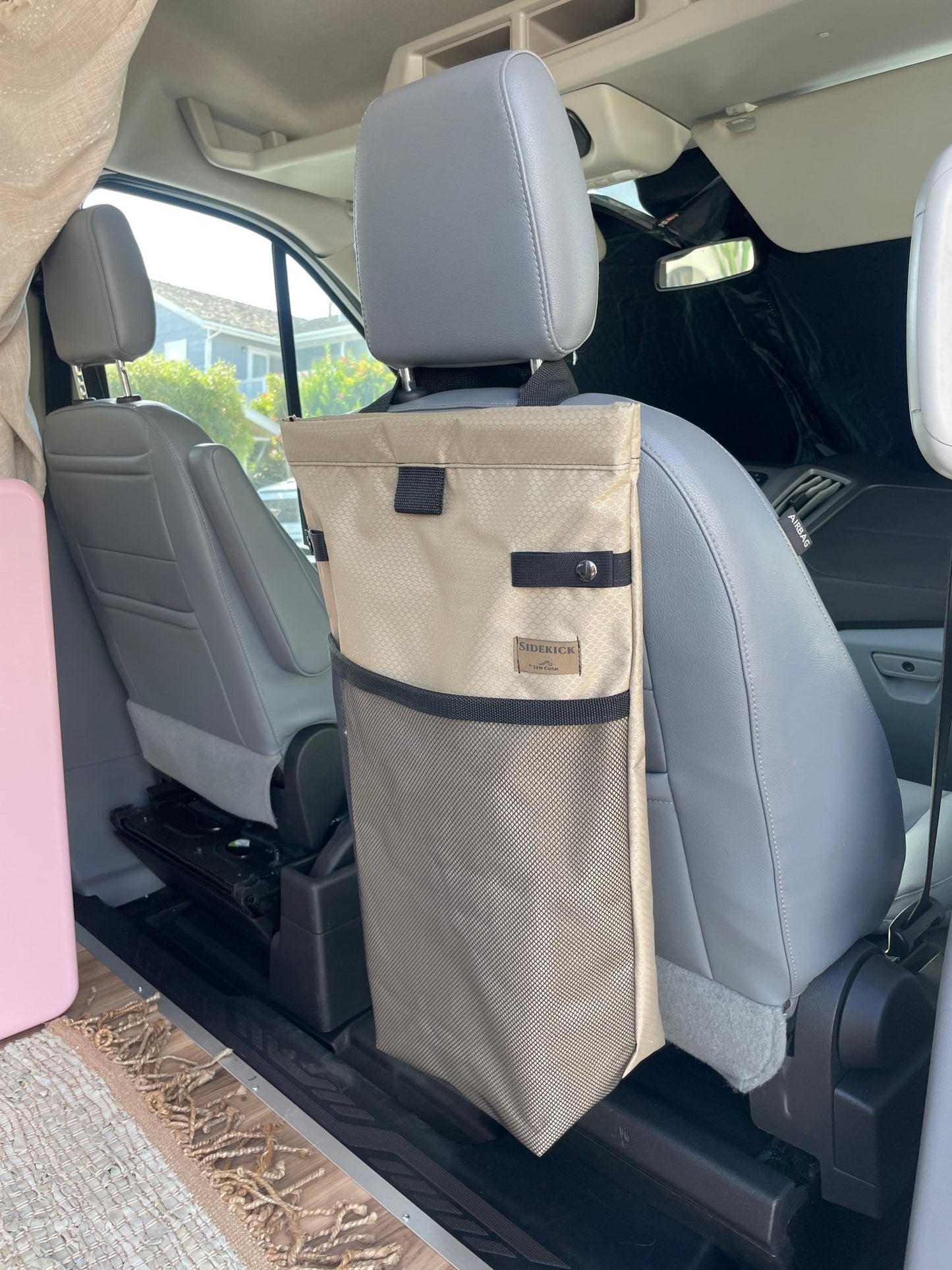 The Sidekick - Seatback Organizer - Sew Cush