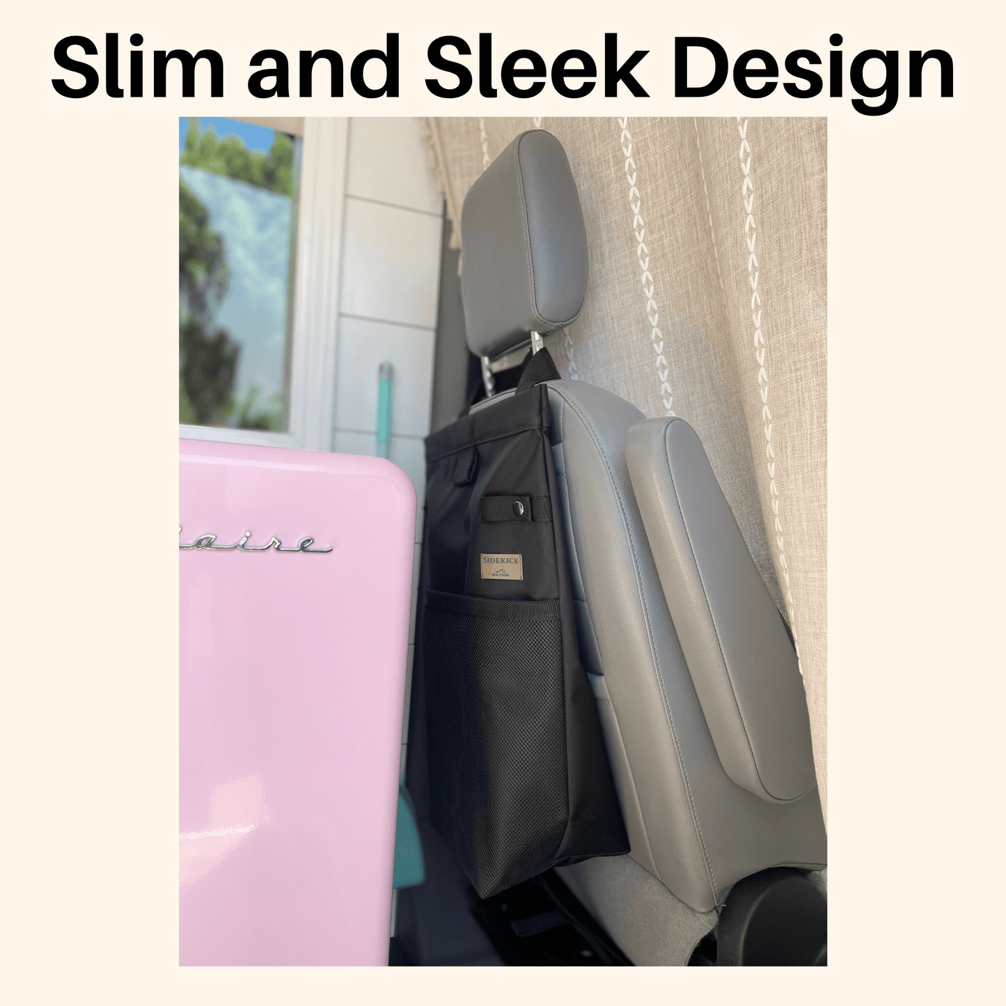 The Sidekick - Seatback Organizer - Sew Cush