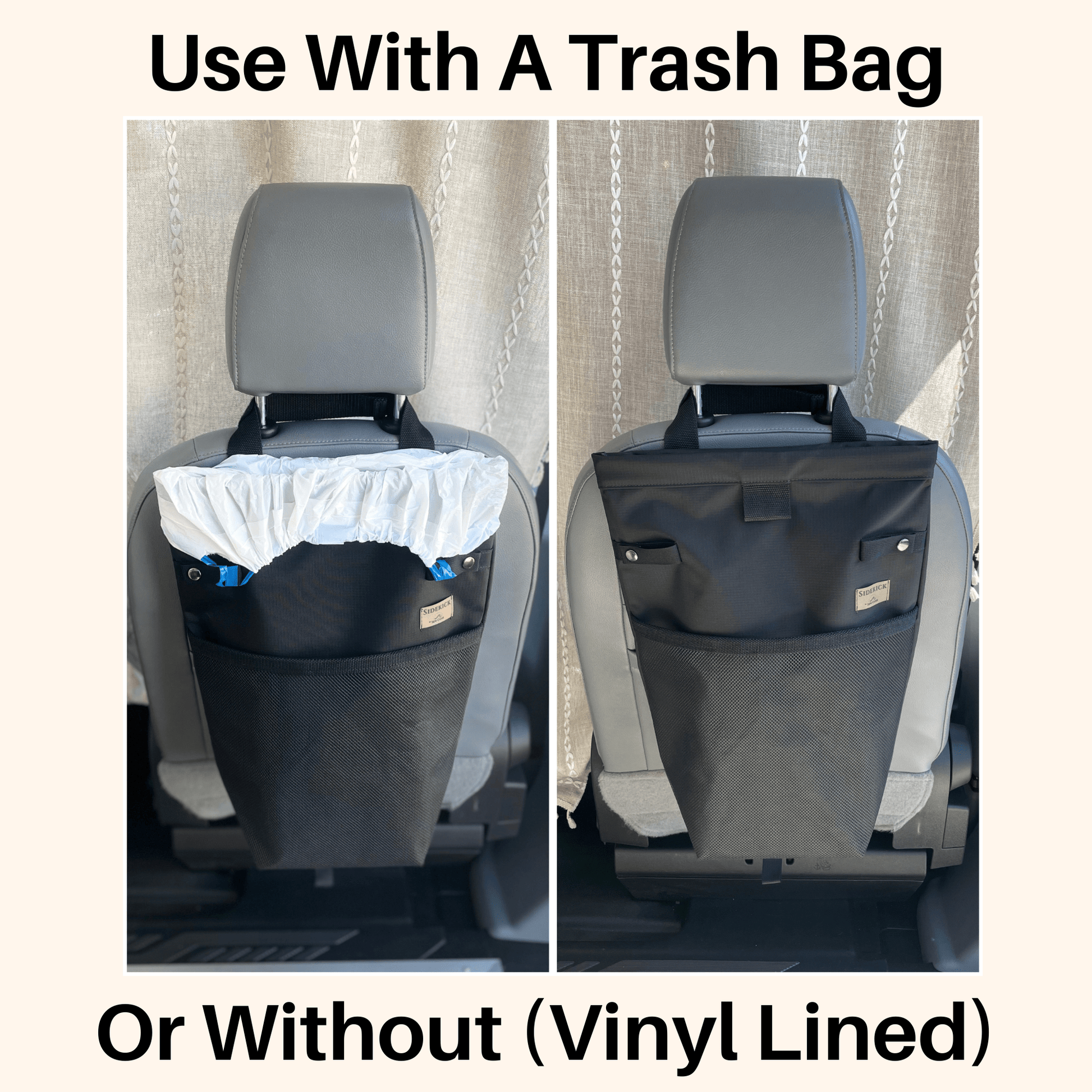 The Sidekick - Seatback Organizer - Sew Cush