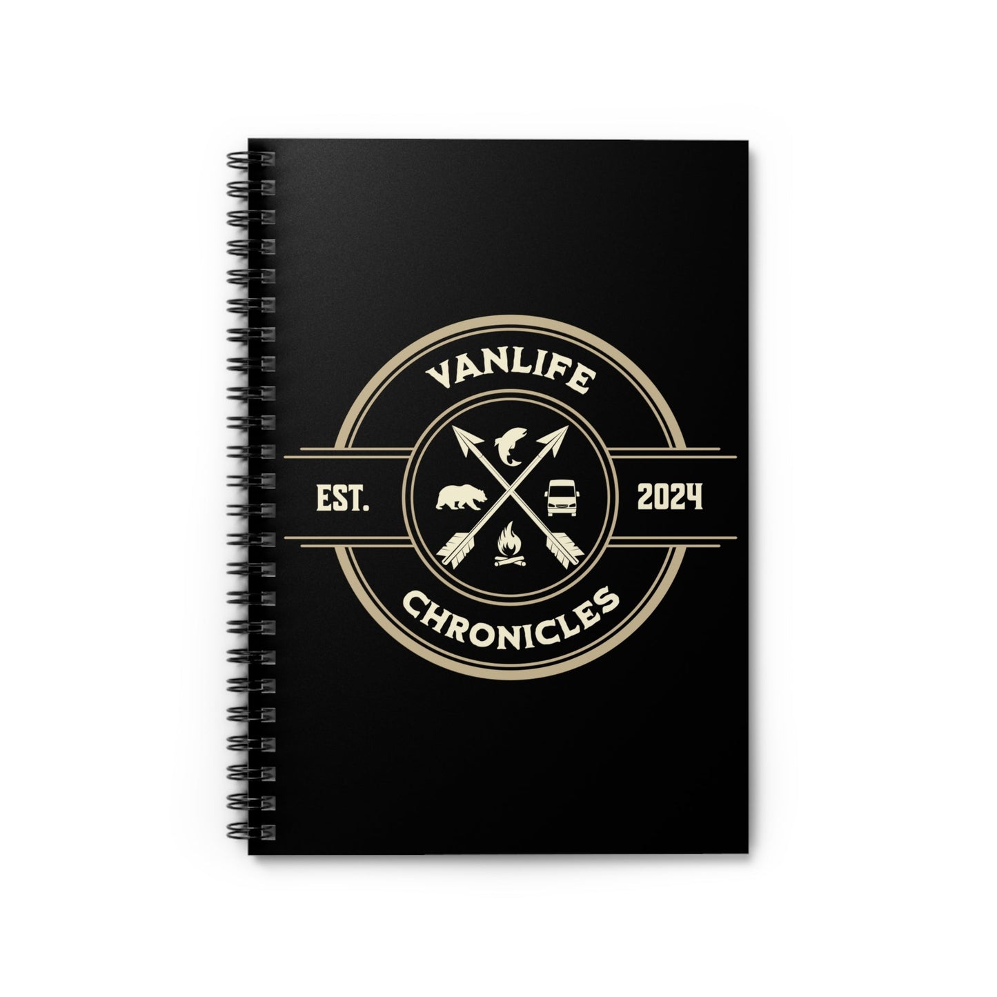 VanLife Chronicles Notebook - Customizable Date - Sew Cush