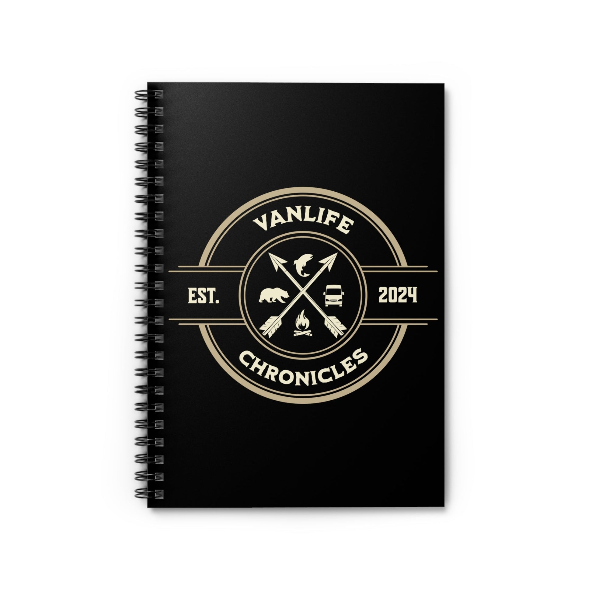 VanLife Chronicles Notebook - Customizable Date - Sew Cush