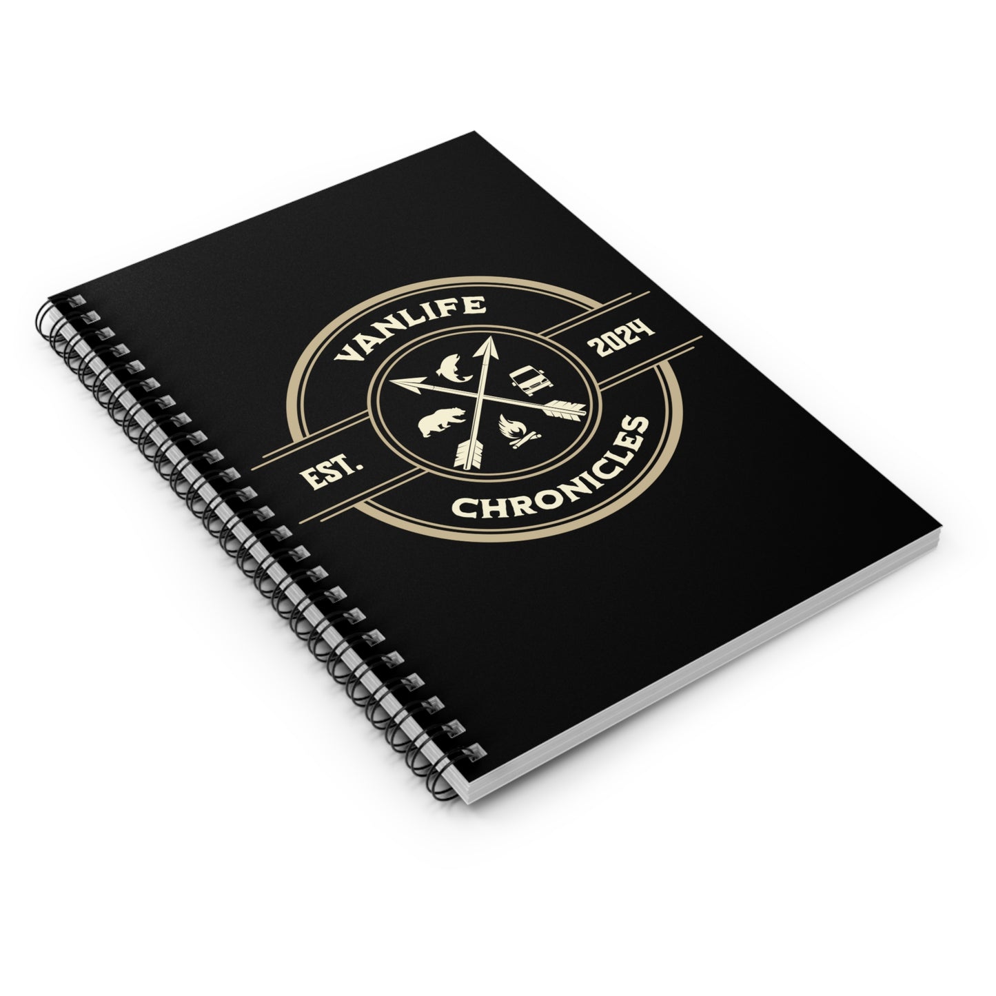 VanLife Chronicles Notebook - Customizable Date