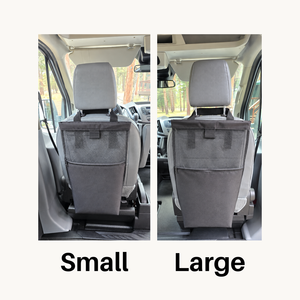 The Ally- Mesh Seatback Laundry Bag