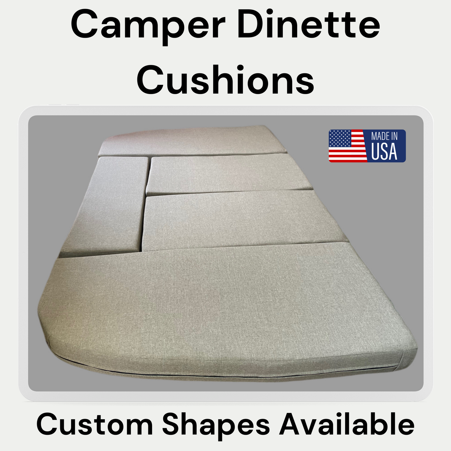 Camper and RV Cushions