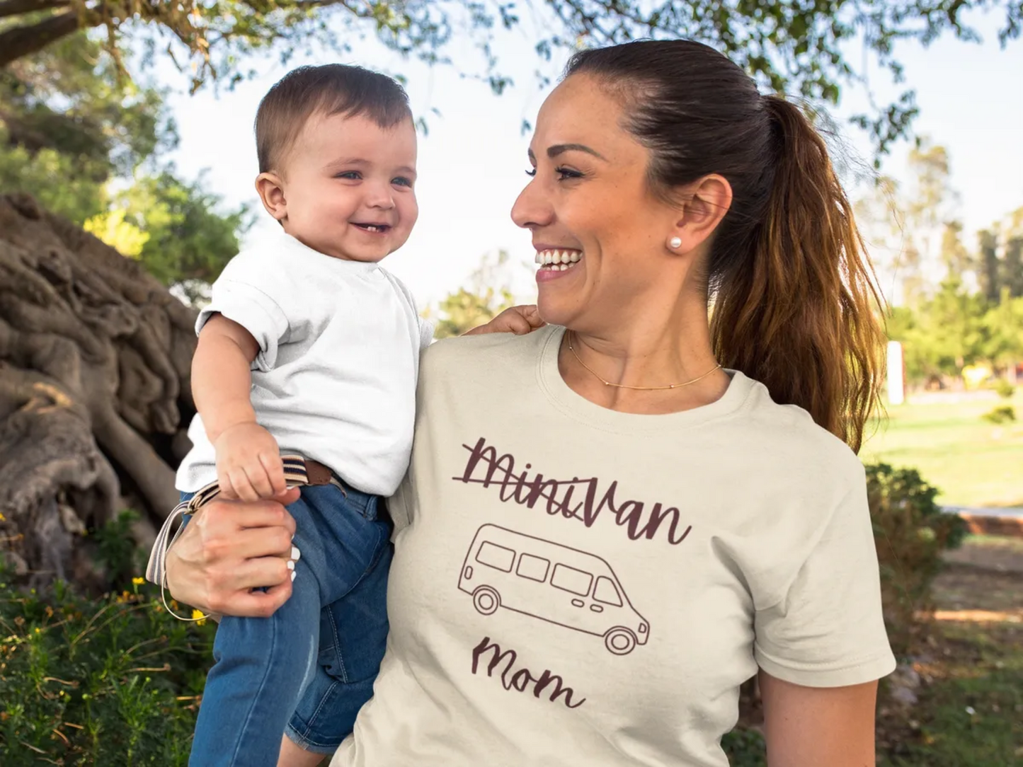 Van Mom T Shirt