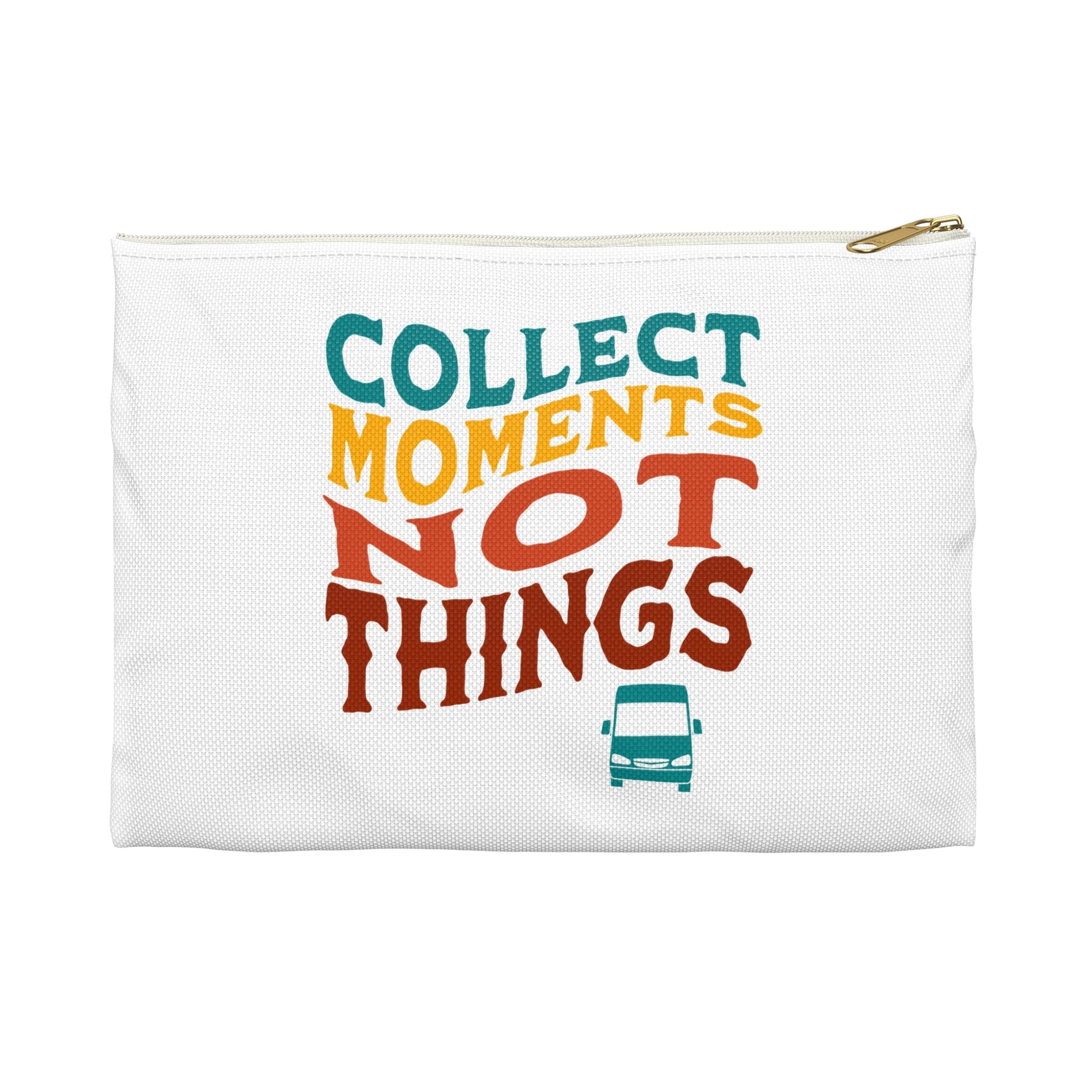 Collect Moments Not Things - Campervan Accessory Pouch - Sew Cush
