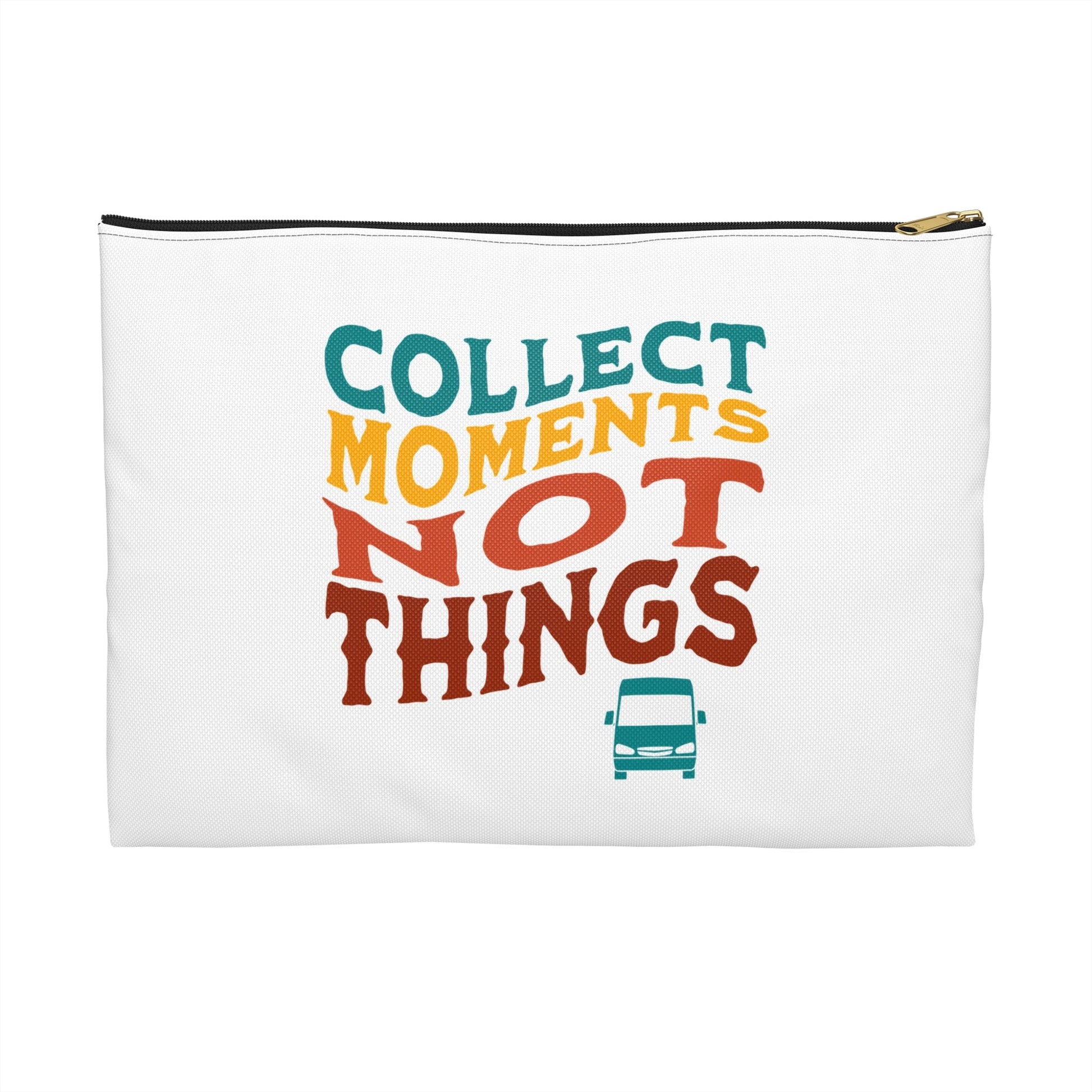 Collect Moments Not Things - Campervan Accessory Pouch - Sew Cush