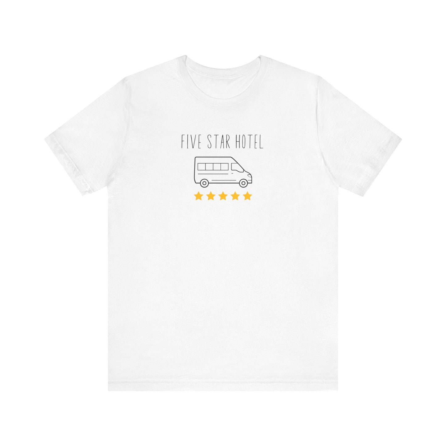 Five Star Hotel Van T Shirt - Sew Cush