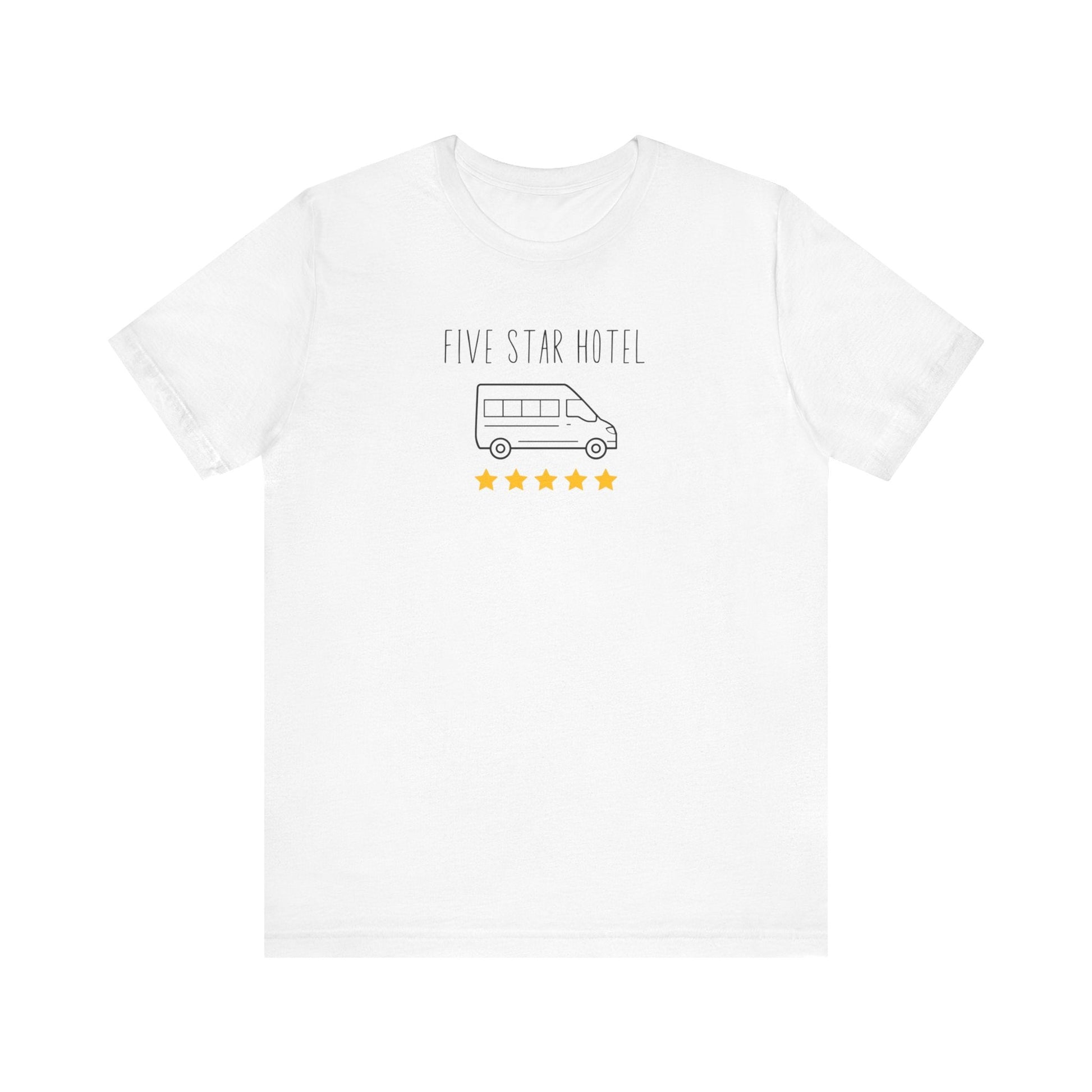 Five Star Hotel Van T Shirt - Sew Cush