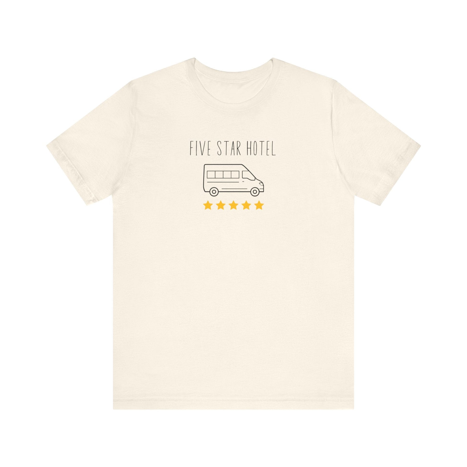 Five Star Hotel Van T Shirt - Sew Cush