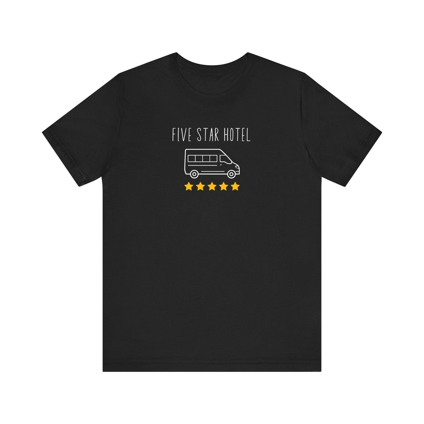 Five Star Hotel Van T Shirt - Sew Cush