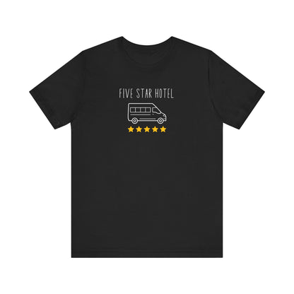 Five Star Hotel Van T Shirt - Sew Cush