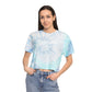 Nomad Tie - Dye Crop T Shirt - Sew Cush