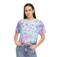 Nomad Tie - Dye Crop T Shirt - Sew Cush