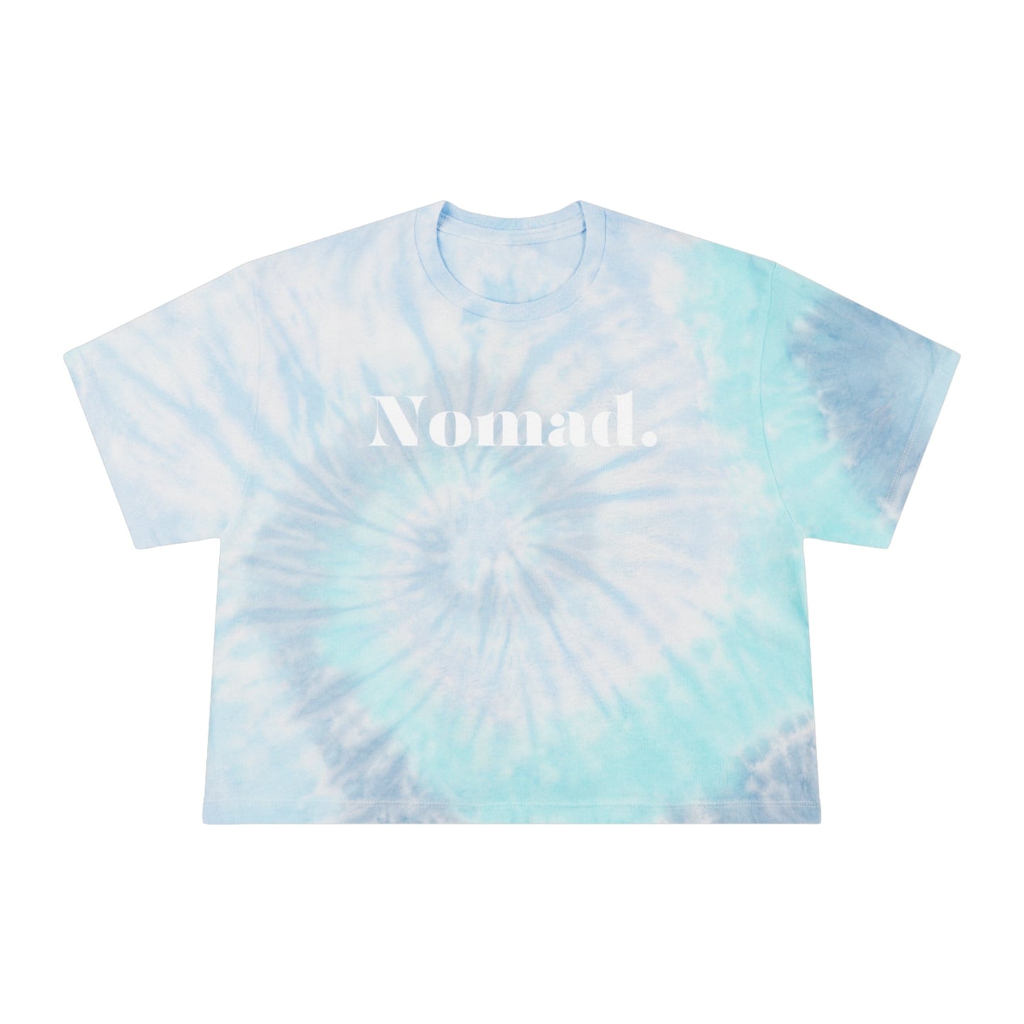 Nomad Tie - Dye Crop T Shirt - Sew Cush
