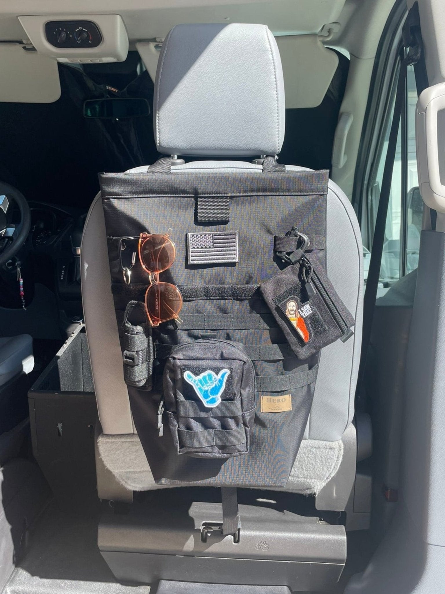The Hero - MOLLE Seatback Organizer - Sew Cush
