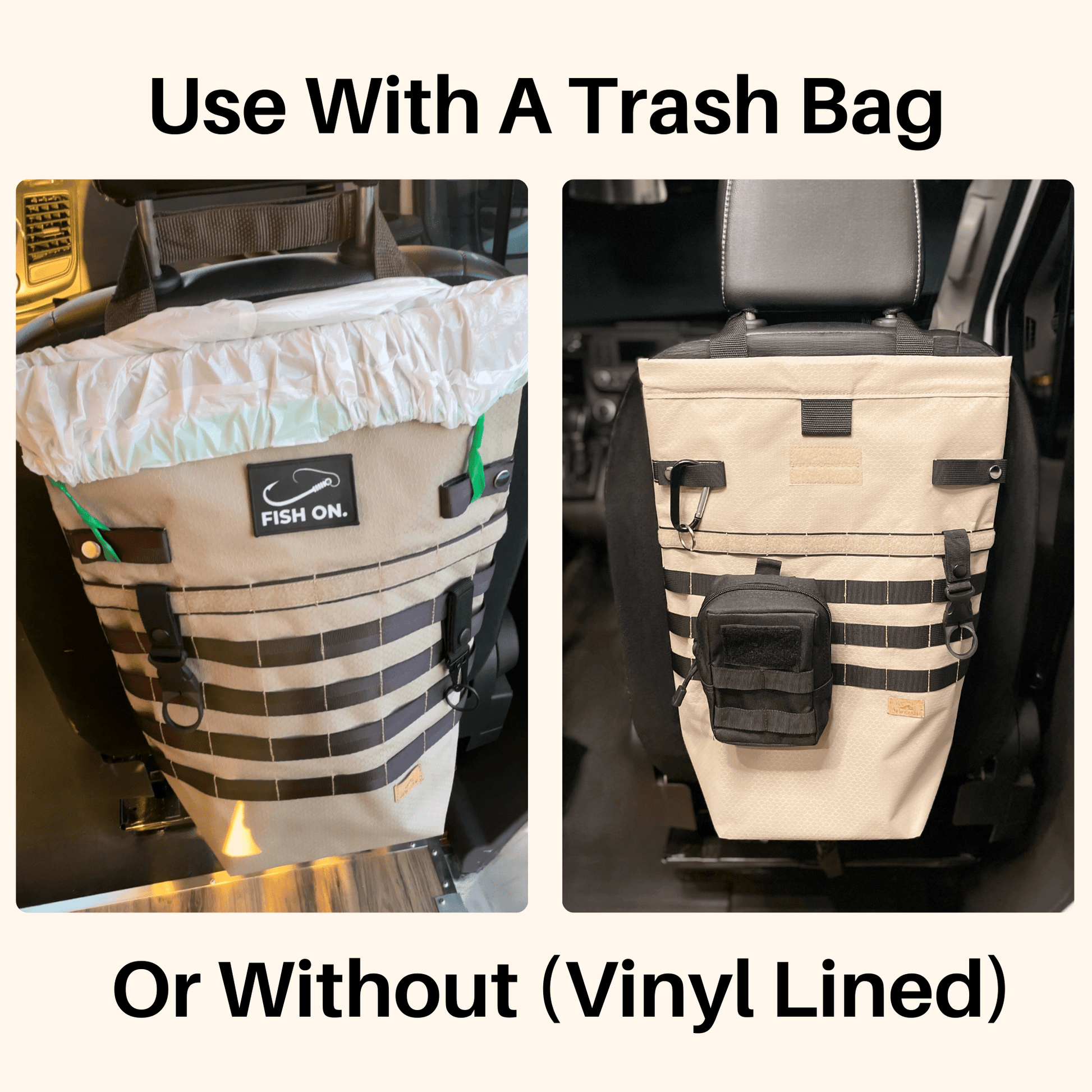 The Hero - MOLLE Seatback Organizer - Sew Cush