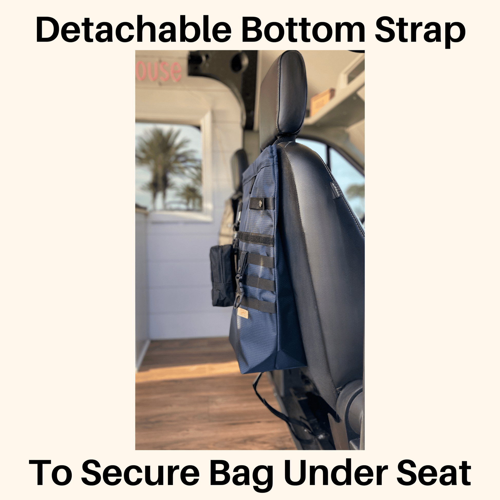 The Hero - MOLLE Seatback Organizer - Sew Cush