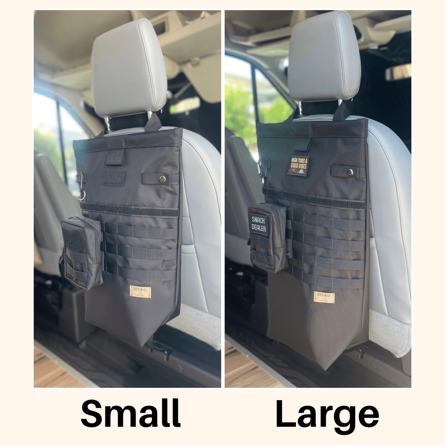 The Hero - MOLLE Seatback Organizer - Sew Cush